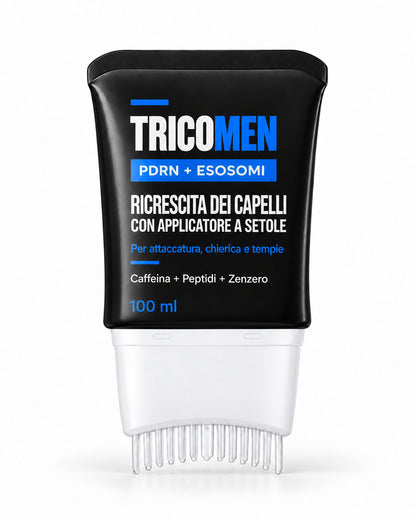 TRICOMEN – Siero Ricrescita Capelli con Applicatore a Setole