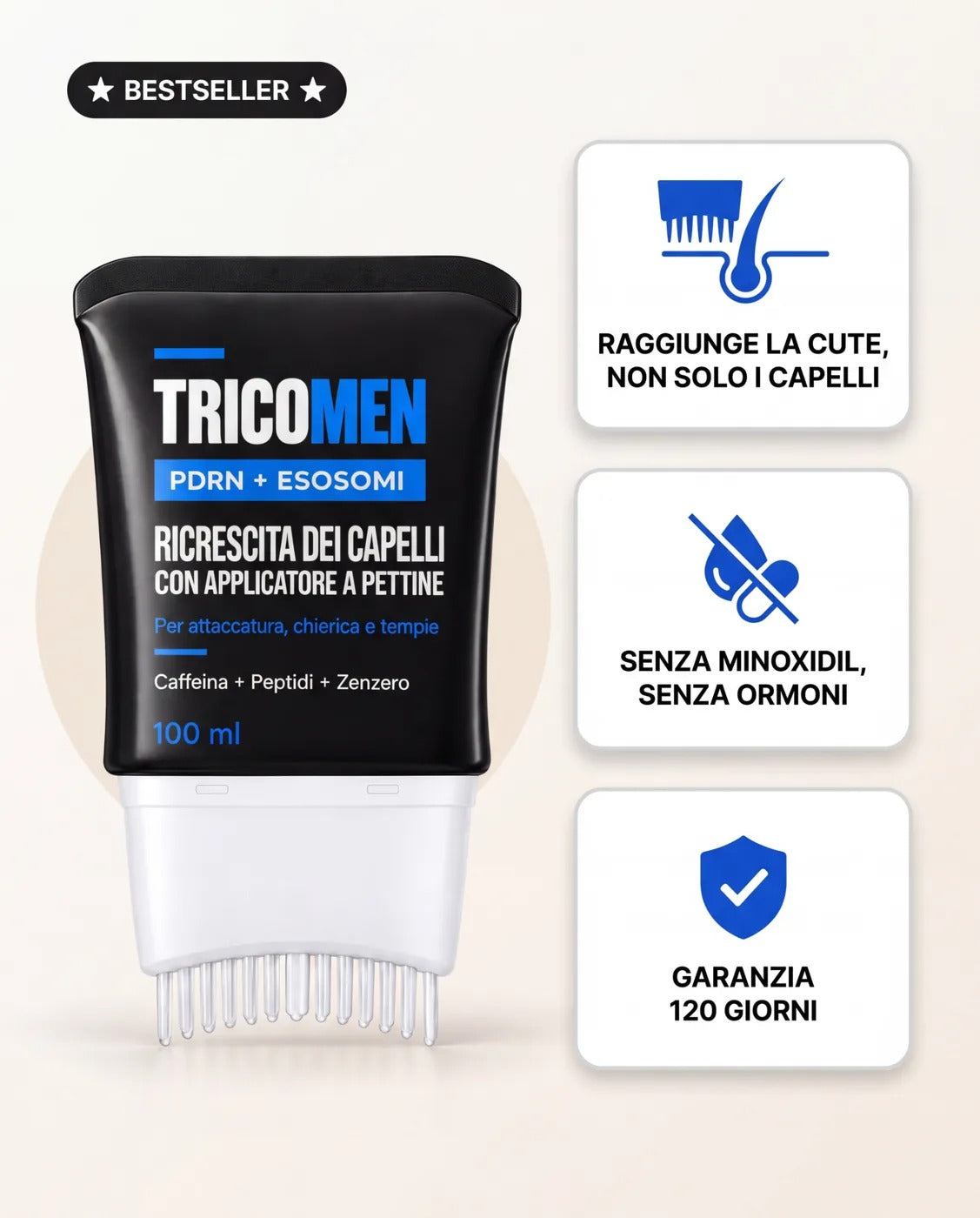 TRICOMEN benefici e garanzia